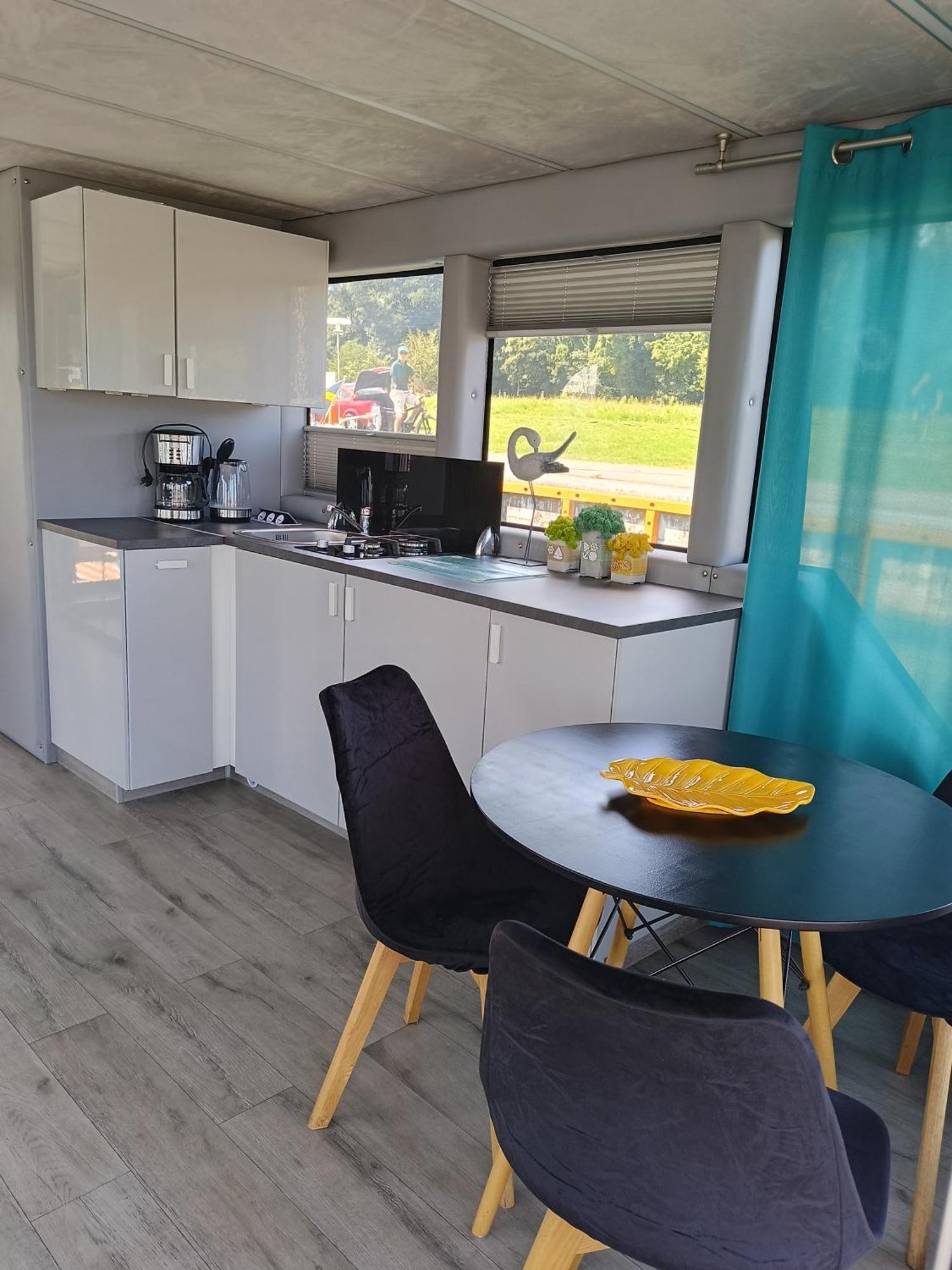 Appartamento Sunrise Houseboat Świnoujście Esterno foto